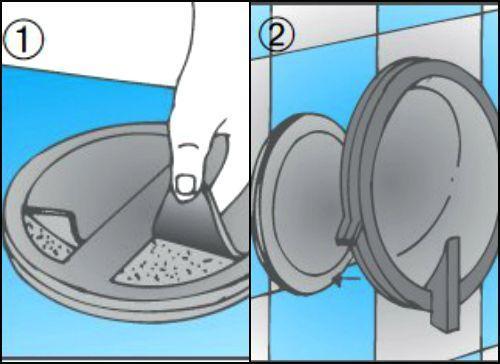 Preparazione filtro acqua potabile Preparazione filtro acqua potabile